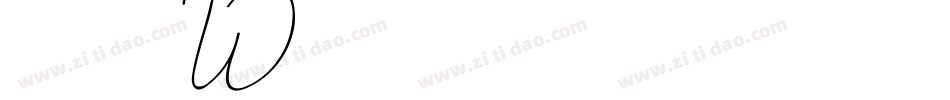 华康溜溜体 W7字体转换